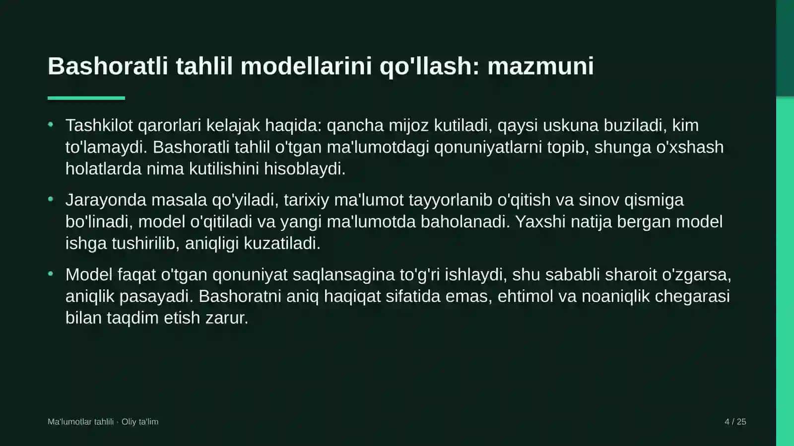 avtomobil yuvish shoxobchalarida bashoratli tahlil modellarini qo'llash 8673 4