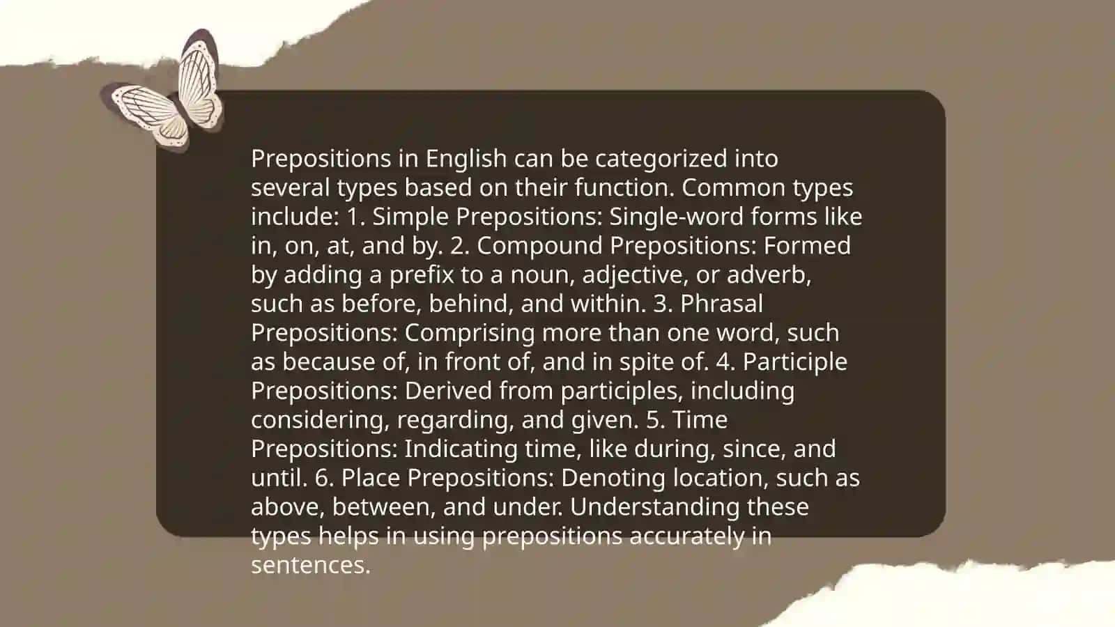 Preposetions 4