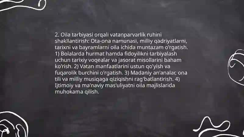 Oila vatan ichra vatan 4
