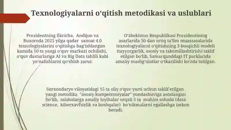 Zamonaviy Texnologiyalar asosida Iqtisodiy Ta'lim 4