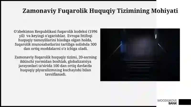 Zamonaviy Fuqarolik Huquqiy Tizimi 4