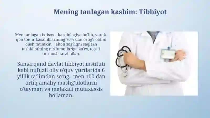 Tibbiyotda Muvaffaqiyatga Erishish Yo'llari 4