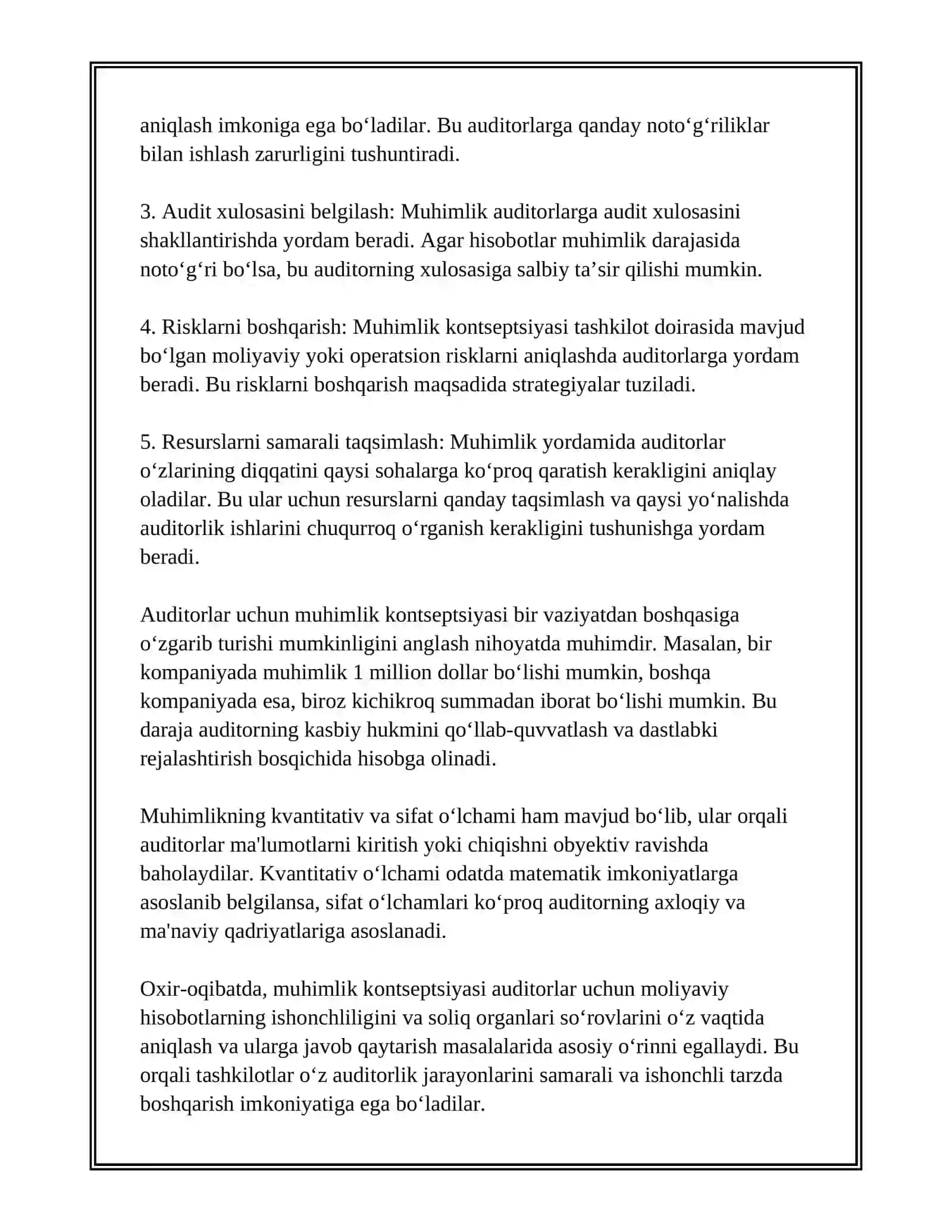 AUDITDA MUHIMLIK 4