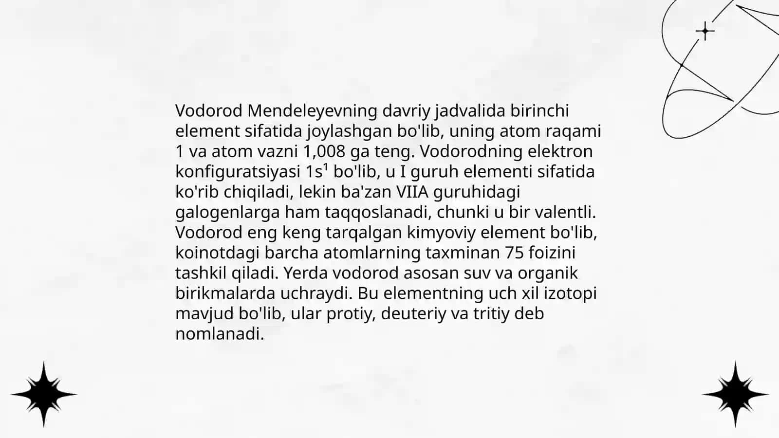 1A guruh elementlari 4