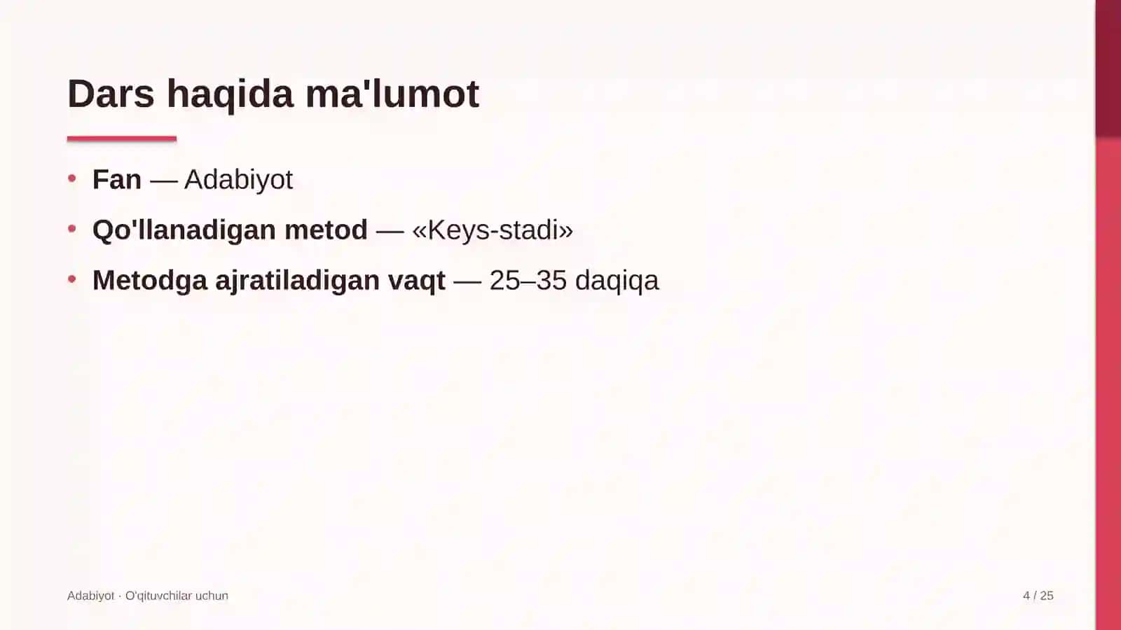 adabiyot darslarida keys stadi metodidan foydalanish 6403 4