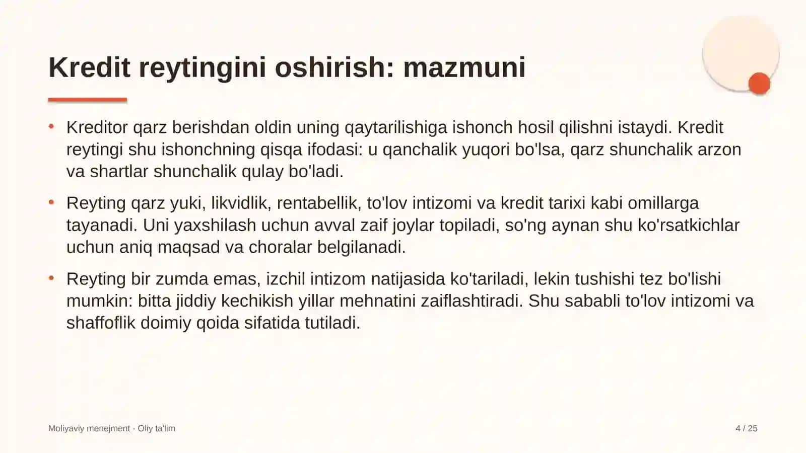 mehmonxona tarmoqlarida kredit reytingini oshirish 3334 4
