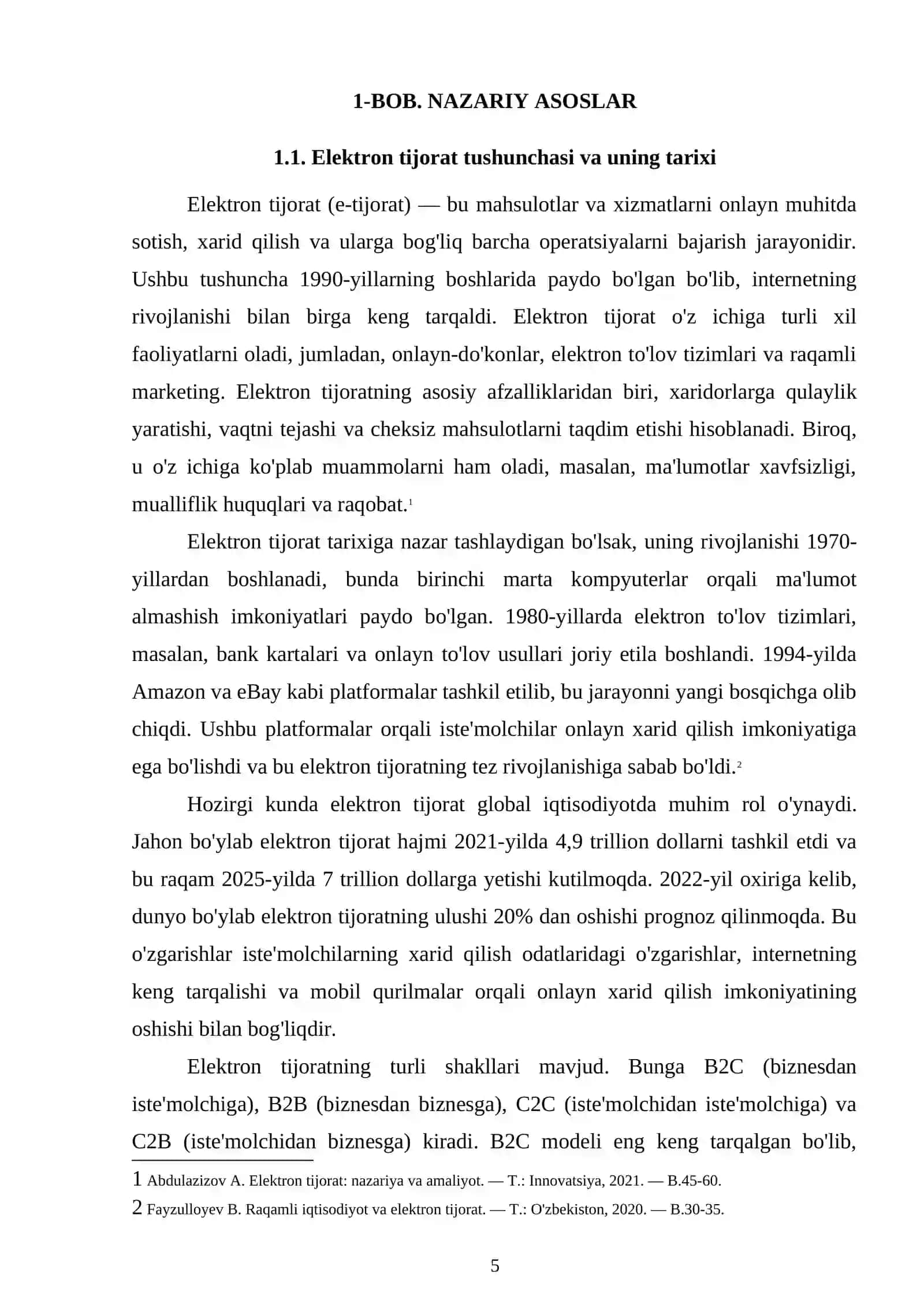Elektron tijorat tushunchasi va uning tarixi 4