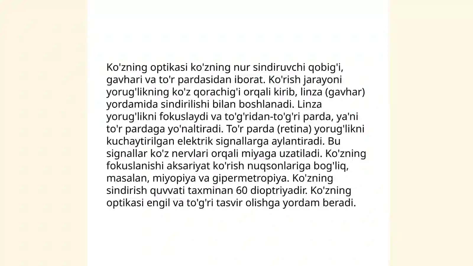 Ko'z anatomiyasi 4