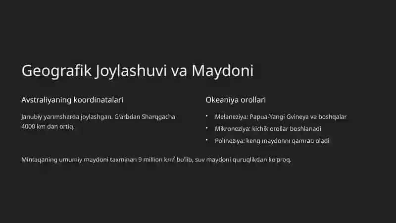 Avstraliya va Okeaniyaga 4