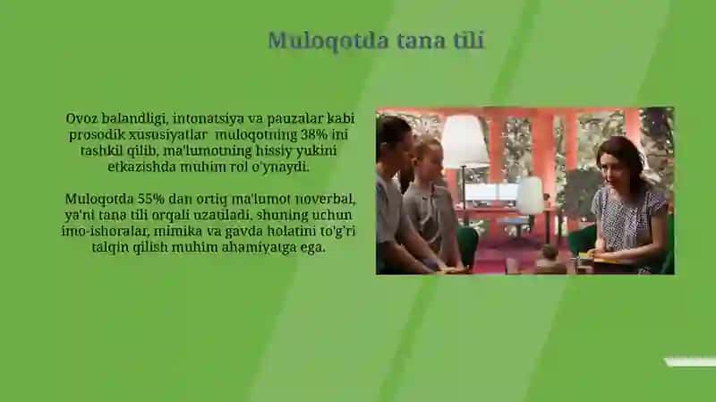 Muloqot va uning faoliyatlari 4