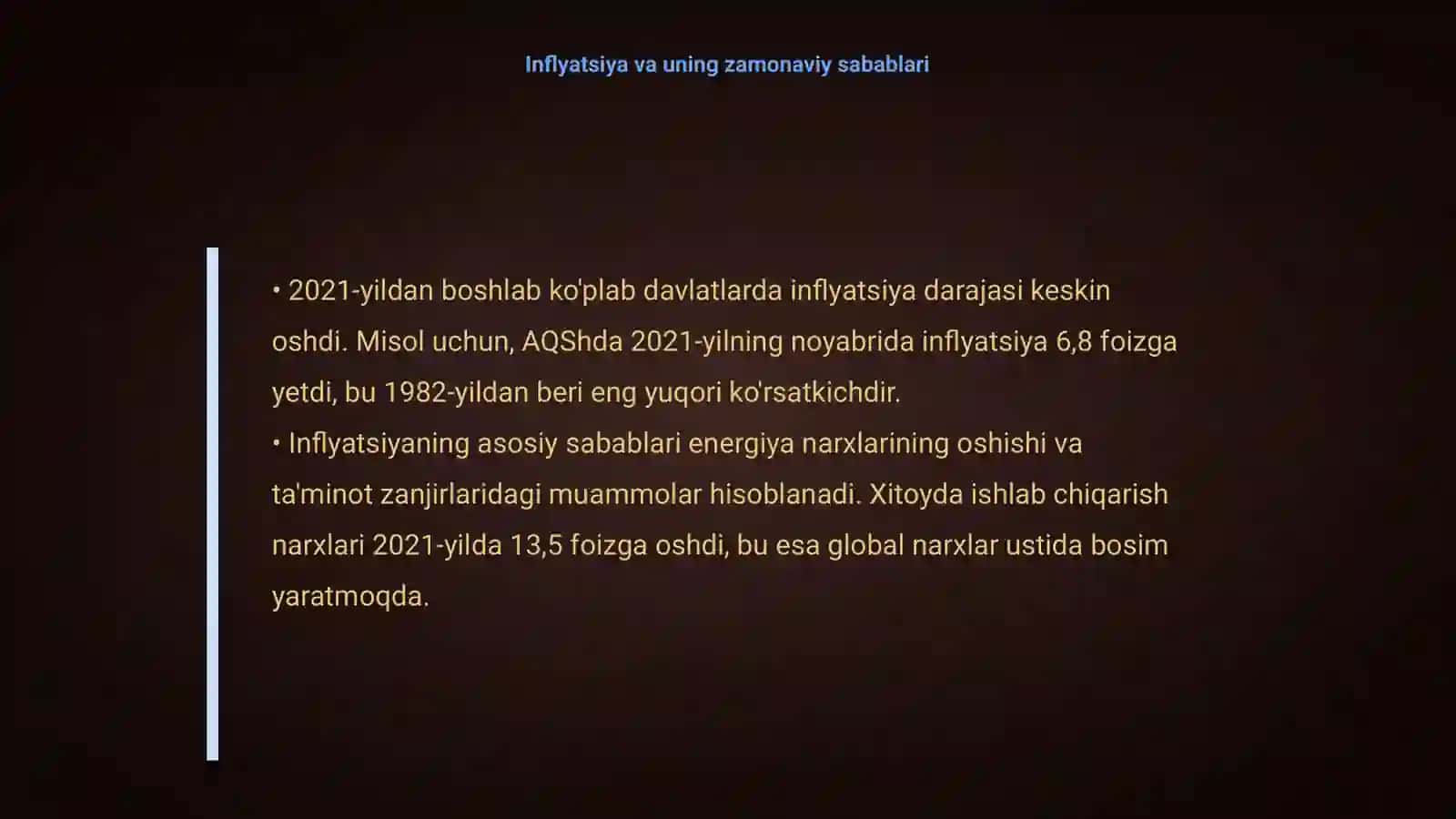 Zamonaviy makroiqtisodiy muammolar 4