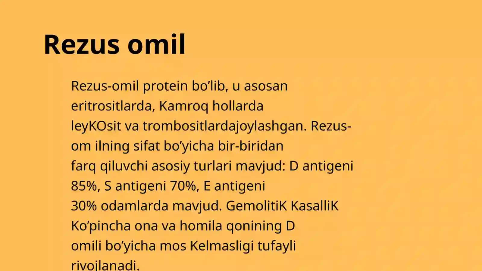 Chaqaloqlar gemolitik kasalligi 4