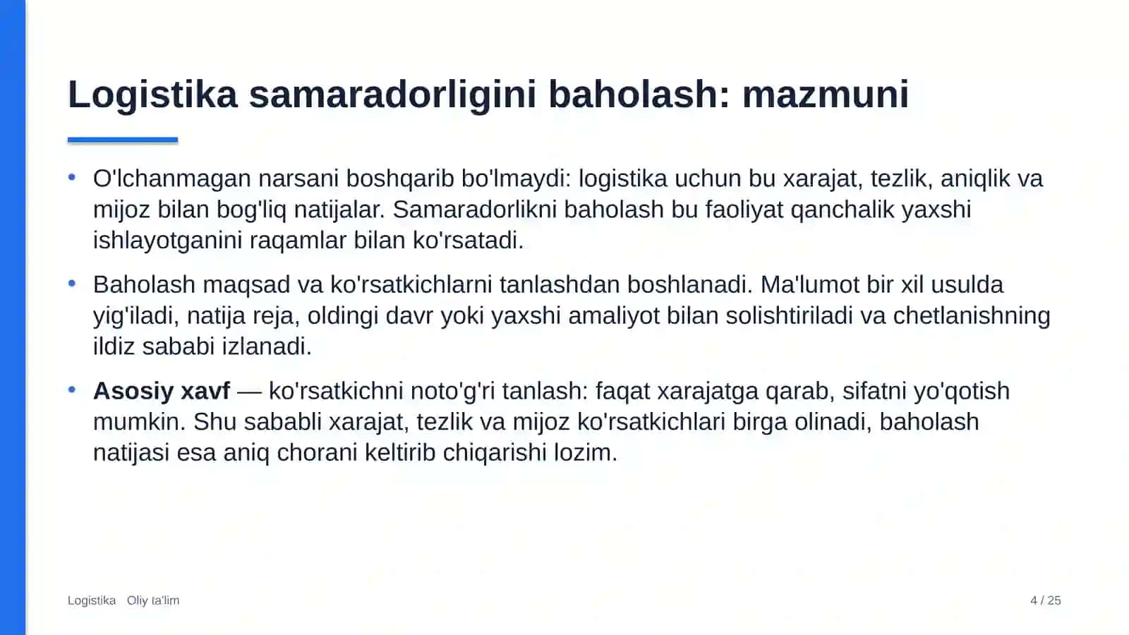 gaz qazib olishda logistika samaradorligini baholash 5097 4