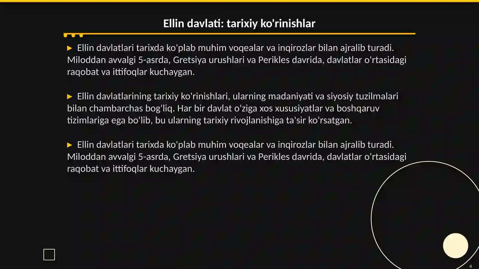 Elin davlatlari 4