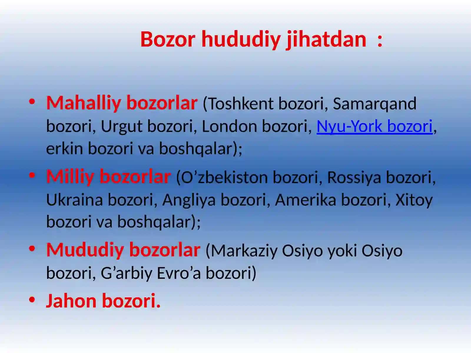 Narxlar diversifikatsiyasi 4