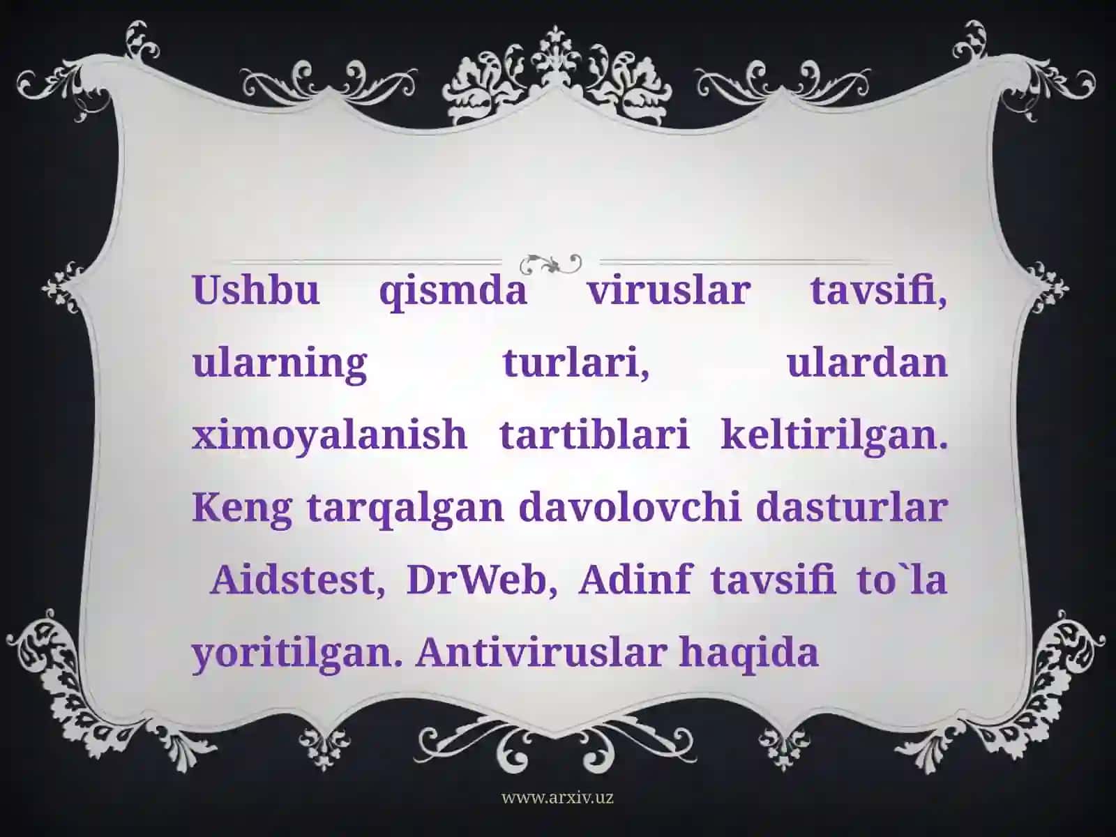 ANTIVIRUSLAR 4