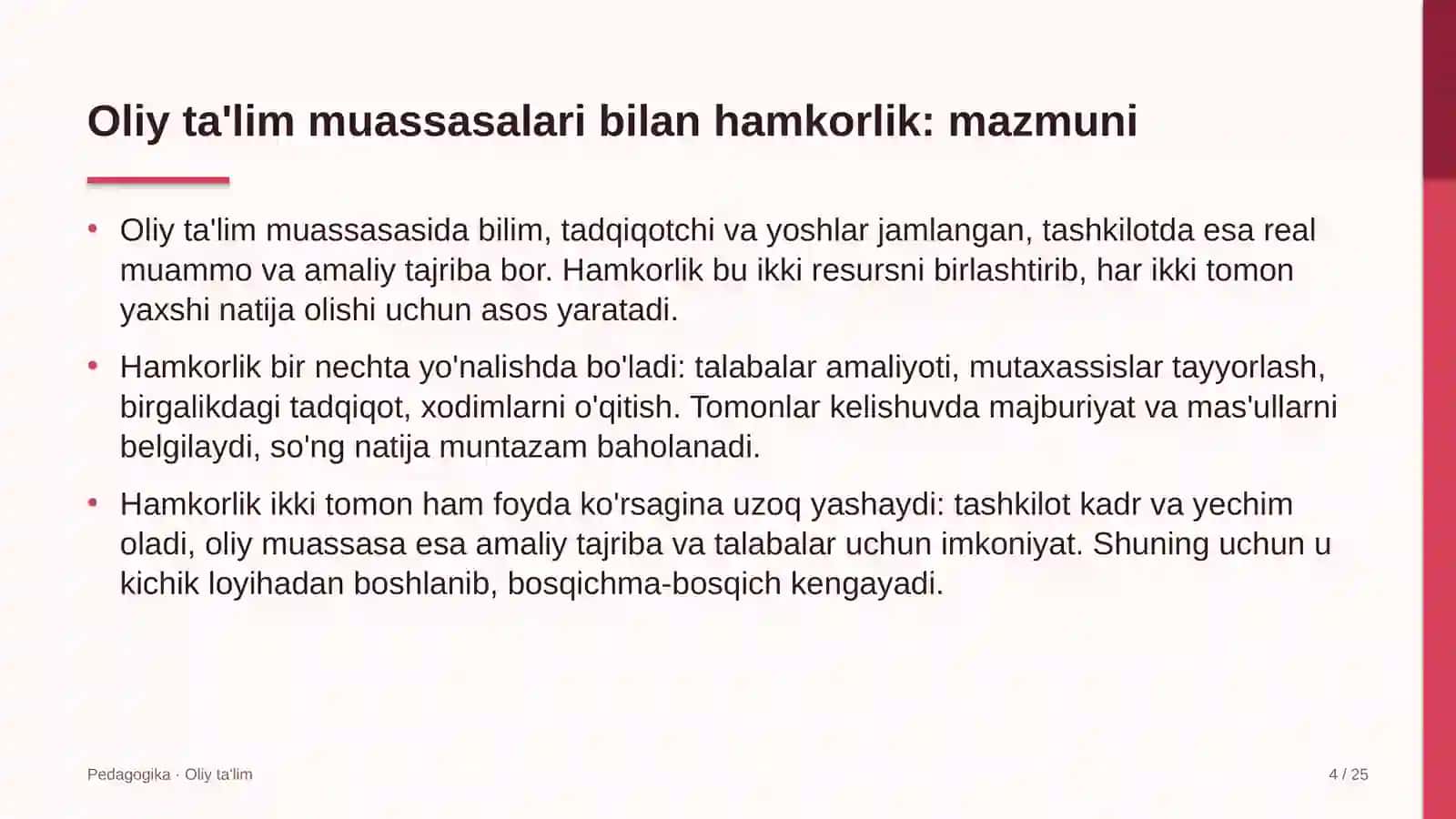 geodeziya va kartografiyada oliy ta'lim muassasalari bilan hamkorlik 5679 4