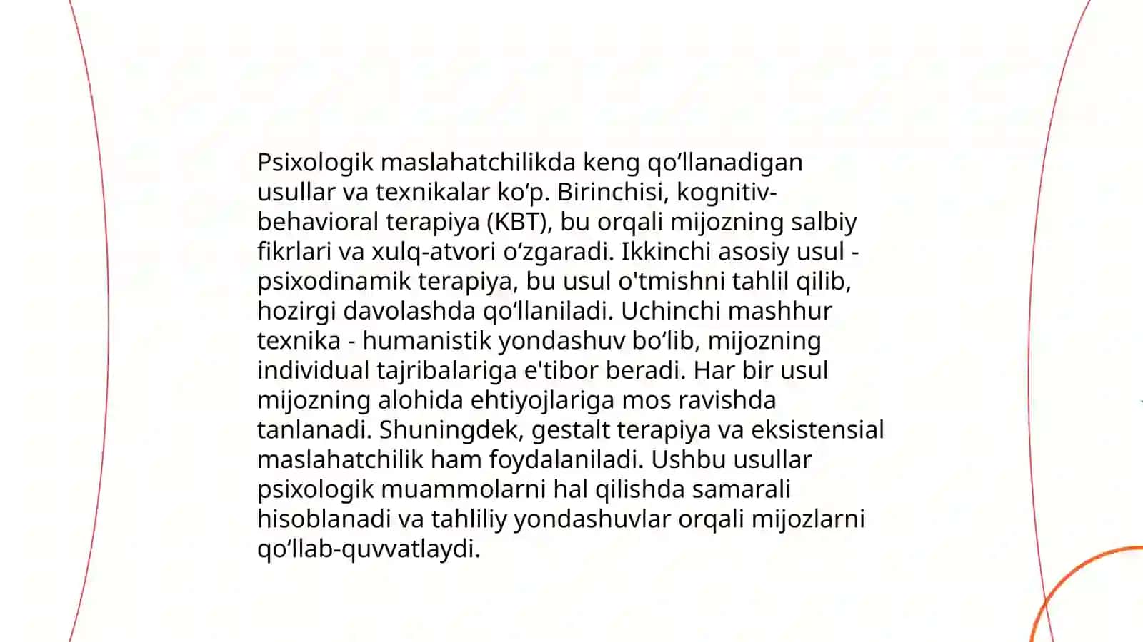 Psixologik maslahatchini kasbiy tayyorlash 4