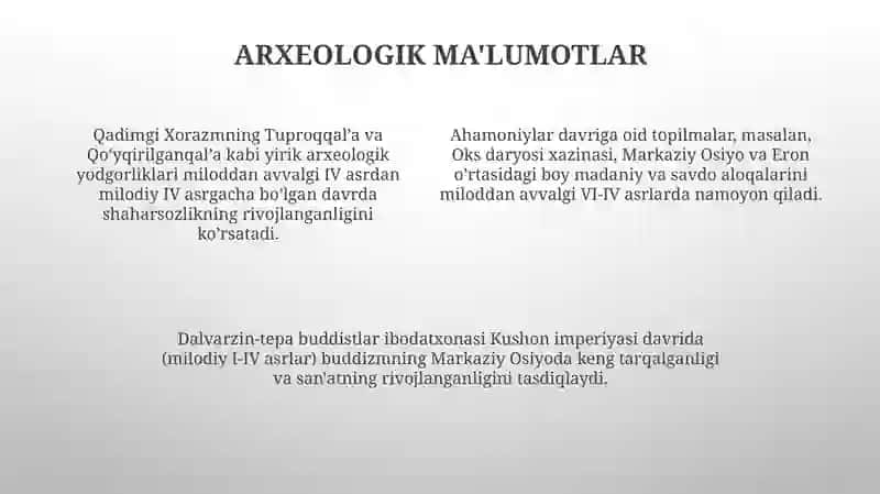 O‘rtа Оsiyoning qаdimgi tаriхiga oid mаnbаlаr 4