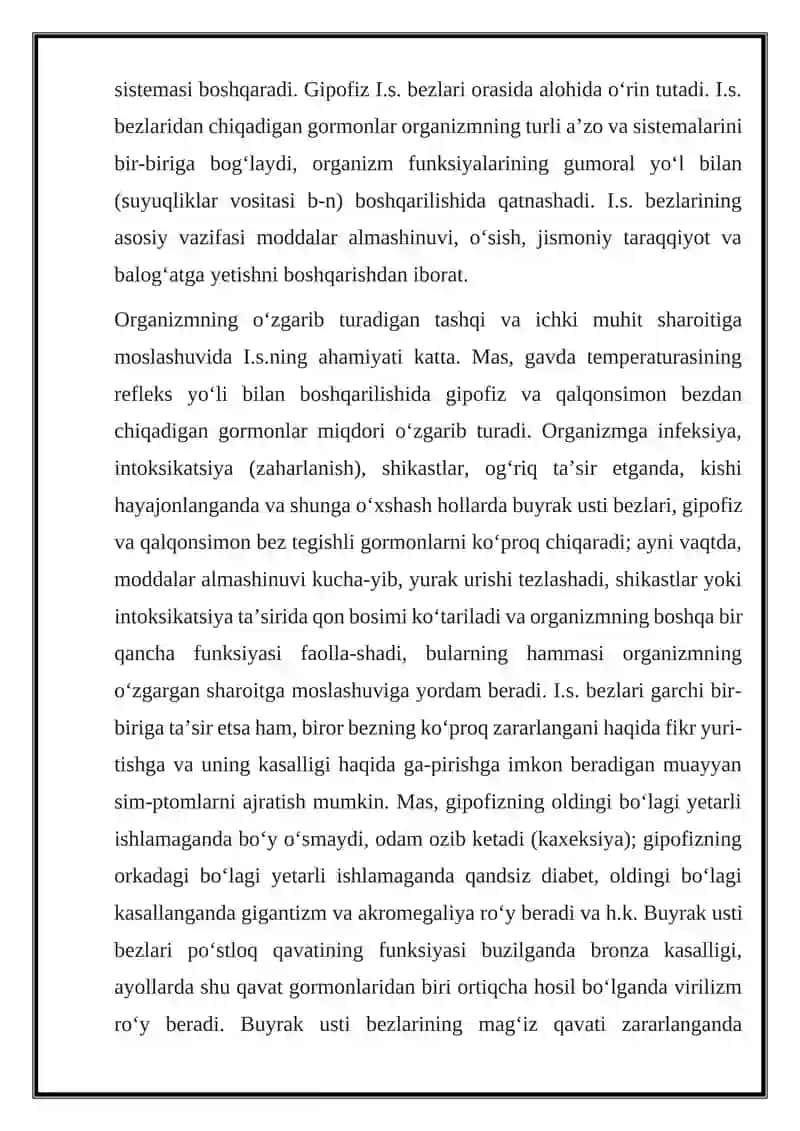 O`tkir va surunkali pankreatitlar. Me’da osti bezi shirasining tarkibi va sekretsiya jarayonining kashf etilishi 4