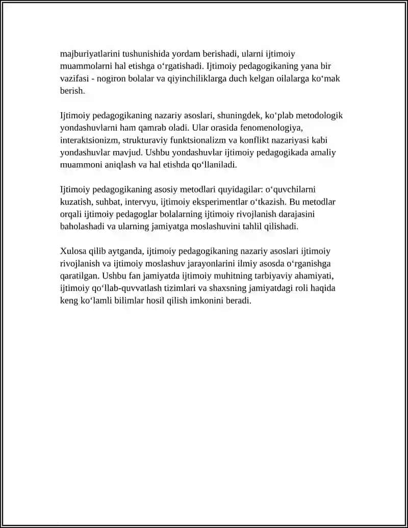 IJTIMOIY PEDAGOGIKA TUSHUNCHASI 4