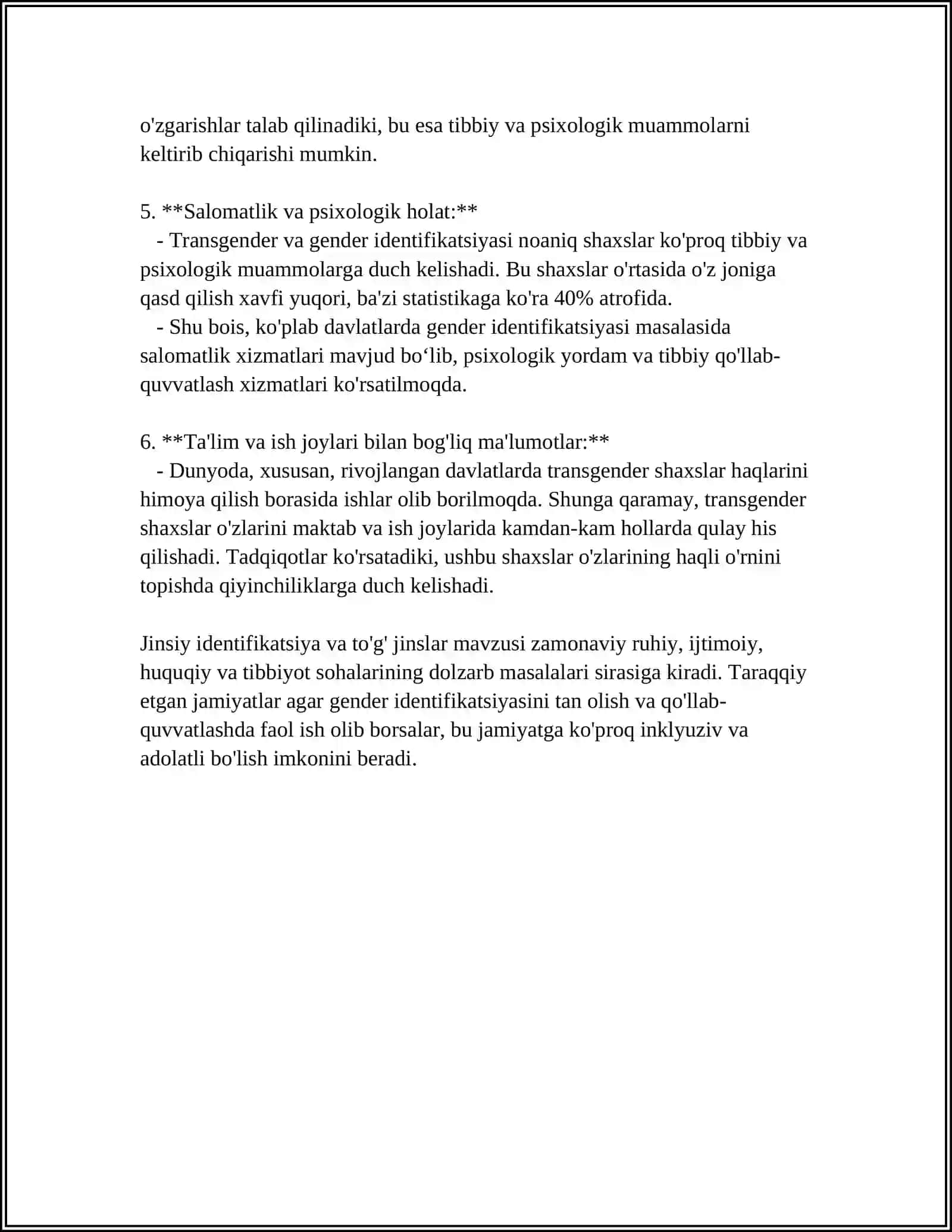 TOGʻ JINSLARI HAQIDA 4