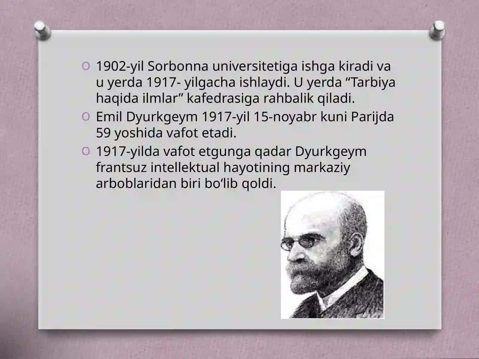 Emil Dyurkgeymning «Ijtimoiy mehnat taqsimoti» asari 4