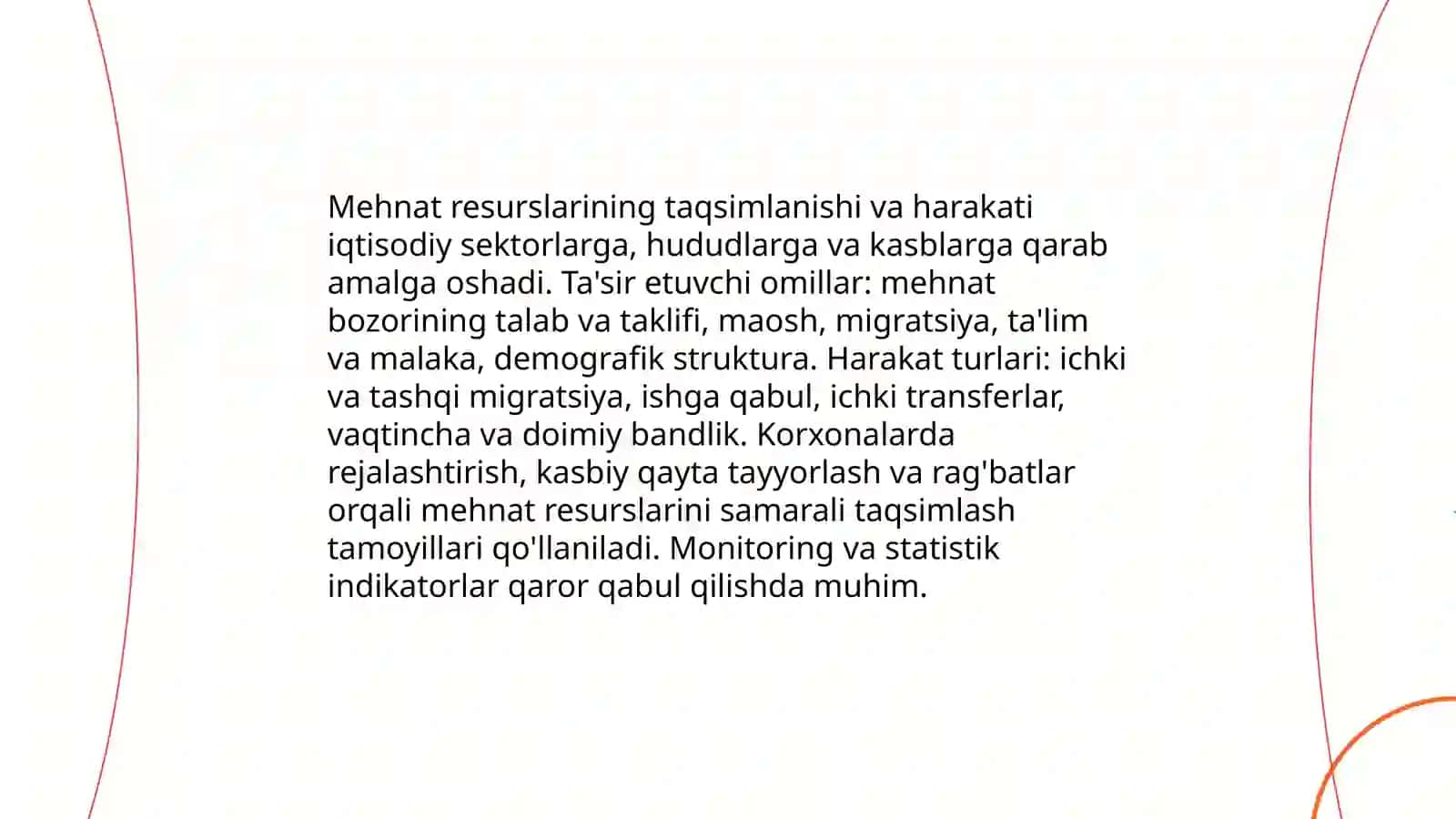 Mehnat bozori va korxonalarda mehnat resurslaridan foydalanish 4
