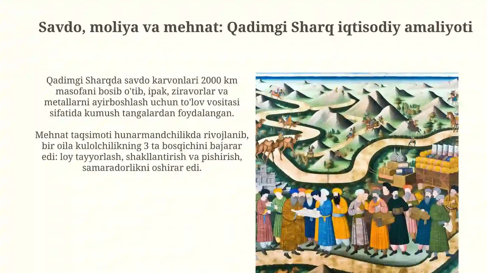 Qadimgi Sharqda iqtisodiy go'lar 4