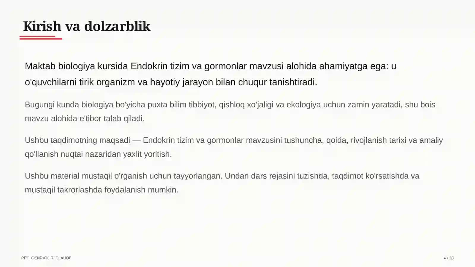 Endokrin tizim va gormonlar (8-sinf) 4