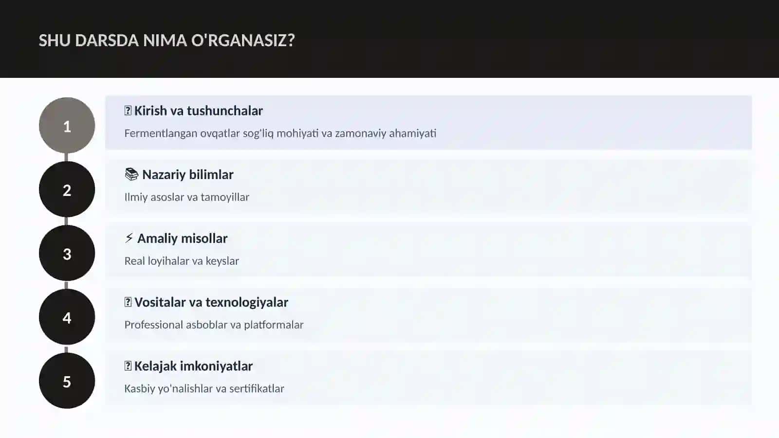Fermentlangan ovqatlar sog'liq 4