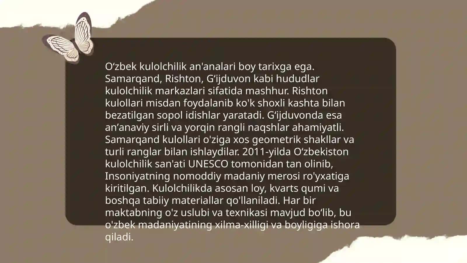 Kulolchilik san'ati 4