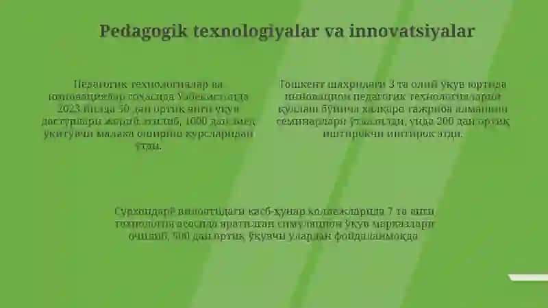Kasb hunarga yo'naltirish asoslari to'g'risidagi ta'limolar tahlili 4