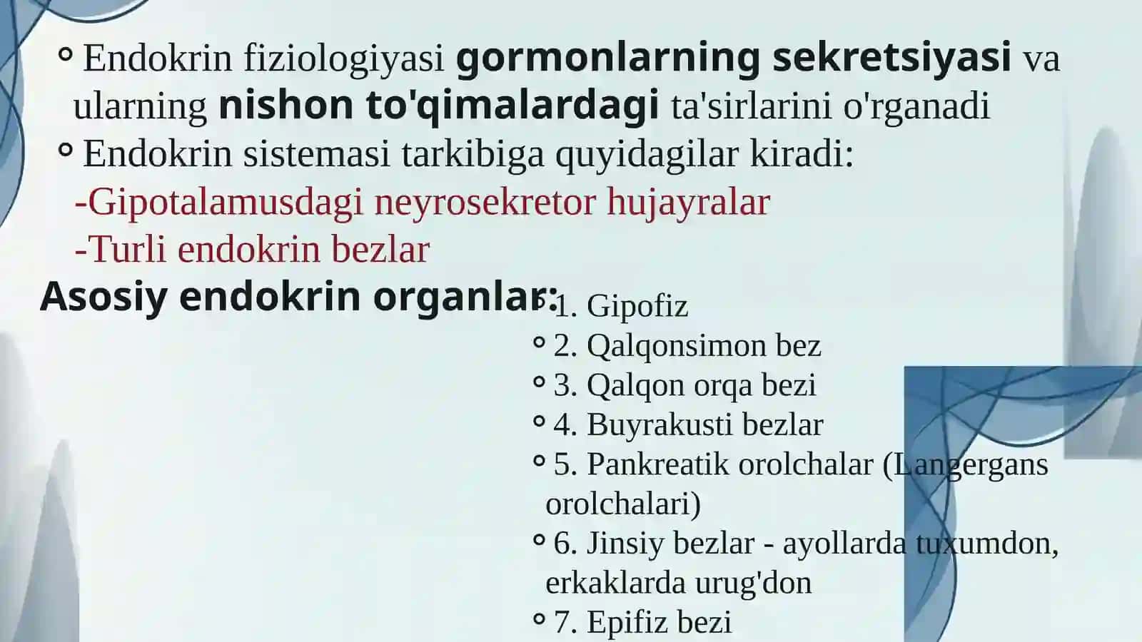 Endokrin sistemasi 4