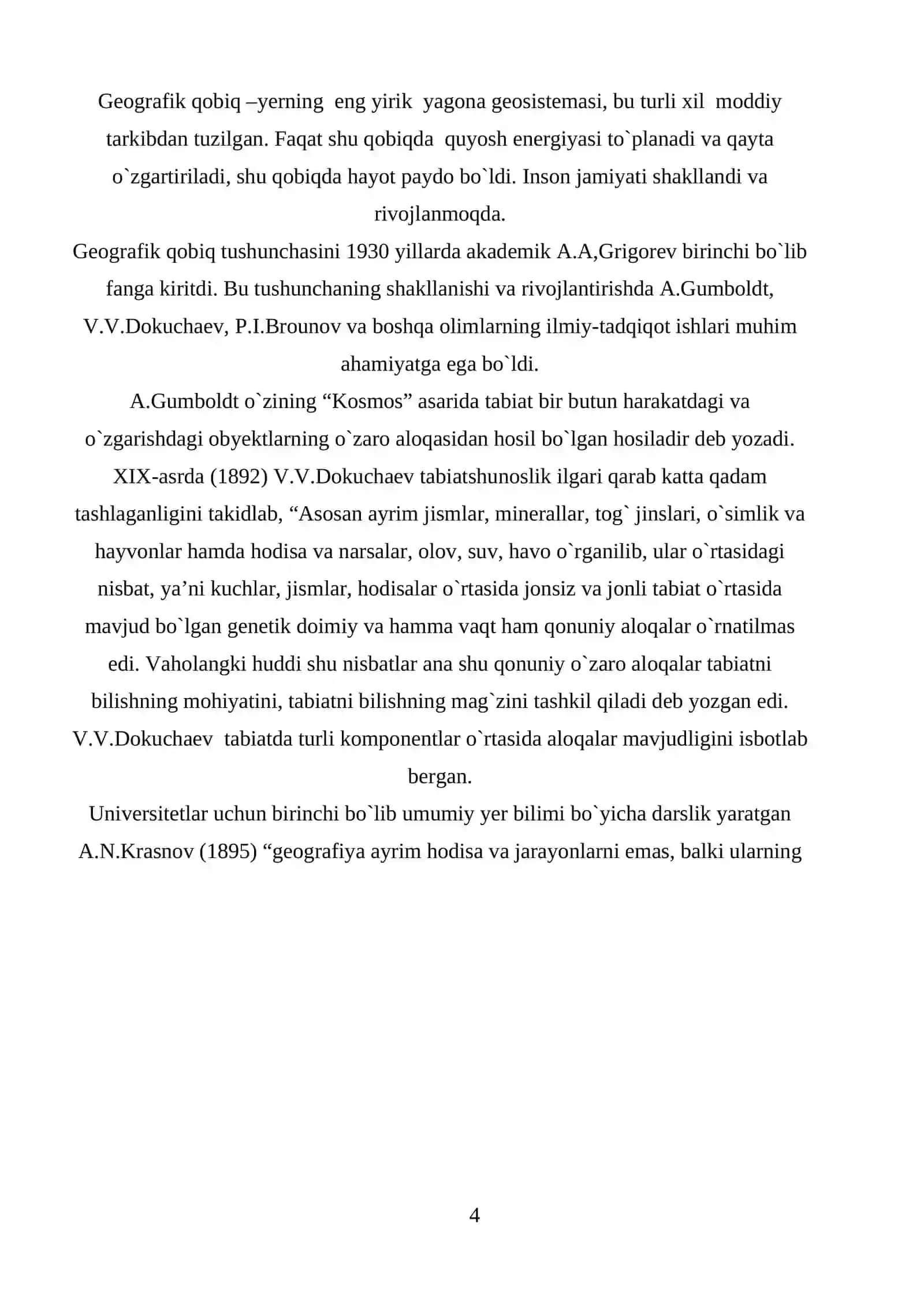 Insonning geografik qobiqqa ta`siri va uning oqibatlari 4