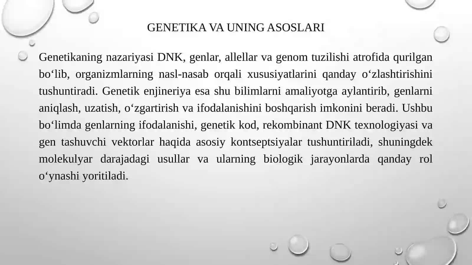 Genetik enjineriya yutuqlari va ularning evolyutsion moxiyati 4