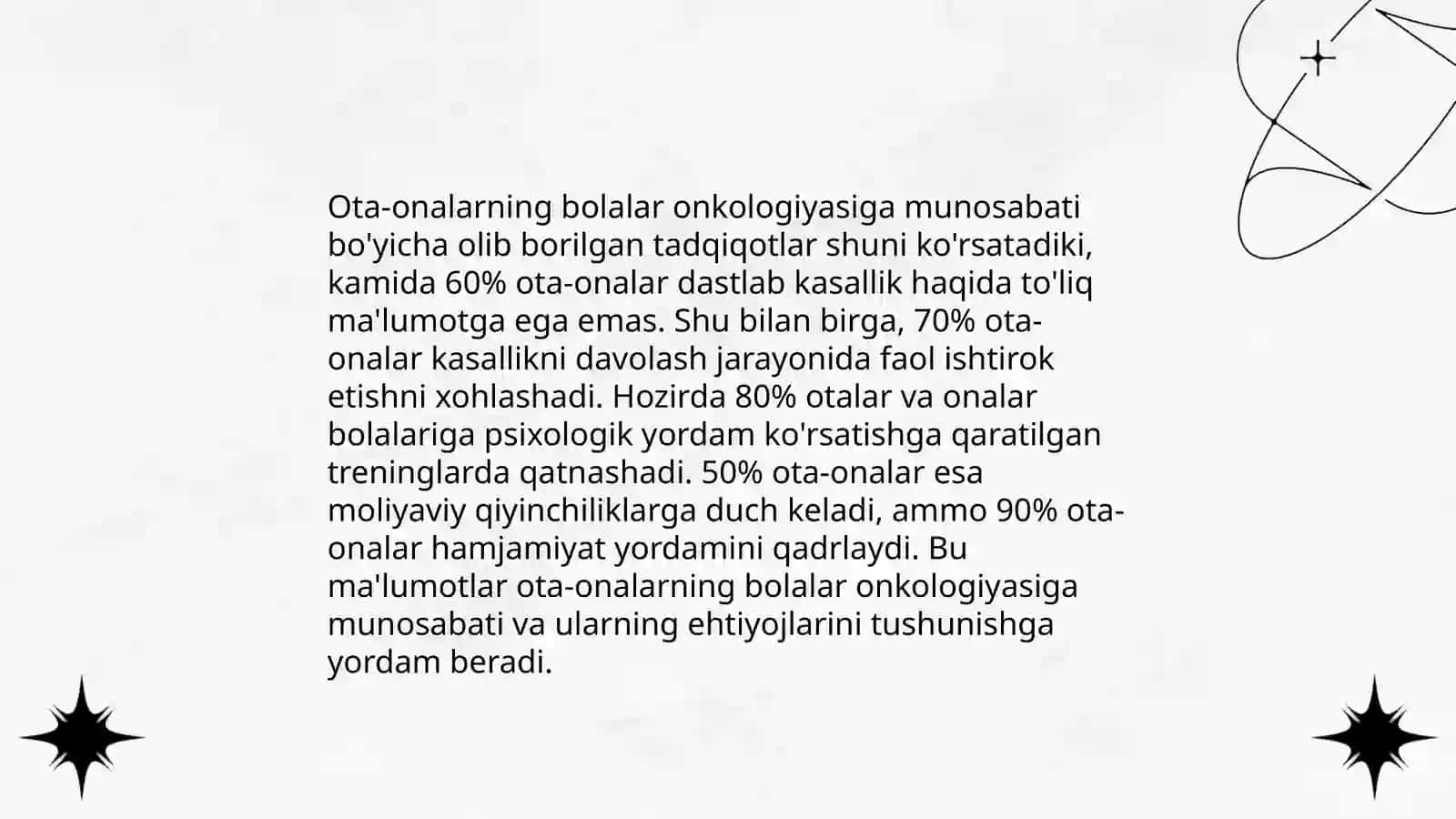 Bolalar onkologiyasining ijtimoiy psixologik muammolari 4
