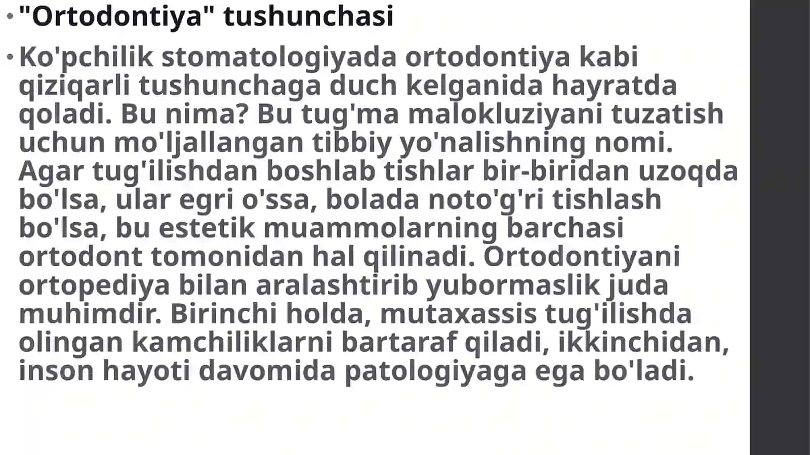 ORTOGNATIK TISHLOV 4