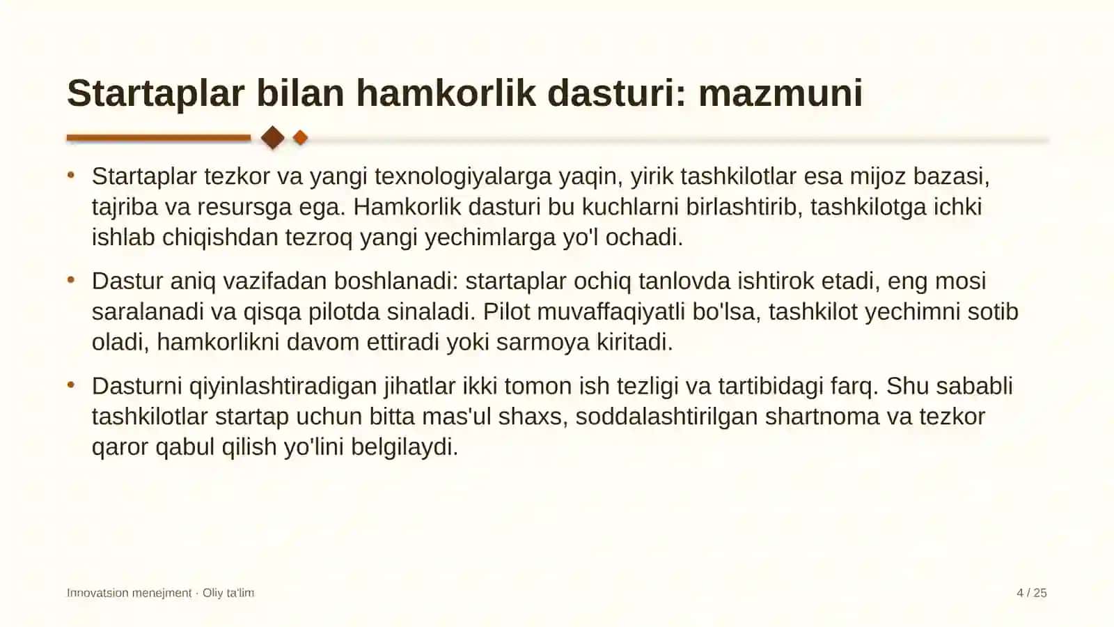 mehribonlik uylarida startaplar bilan hamkorlik dasturini yo'lga qo'yish 1901 4