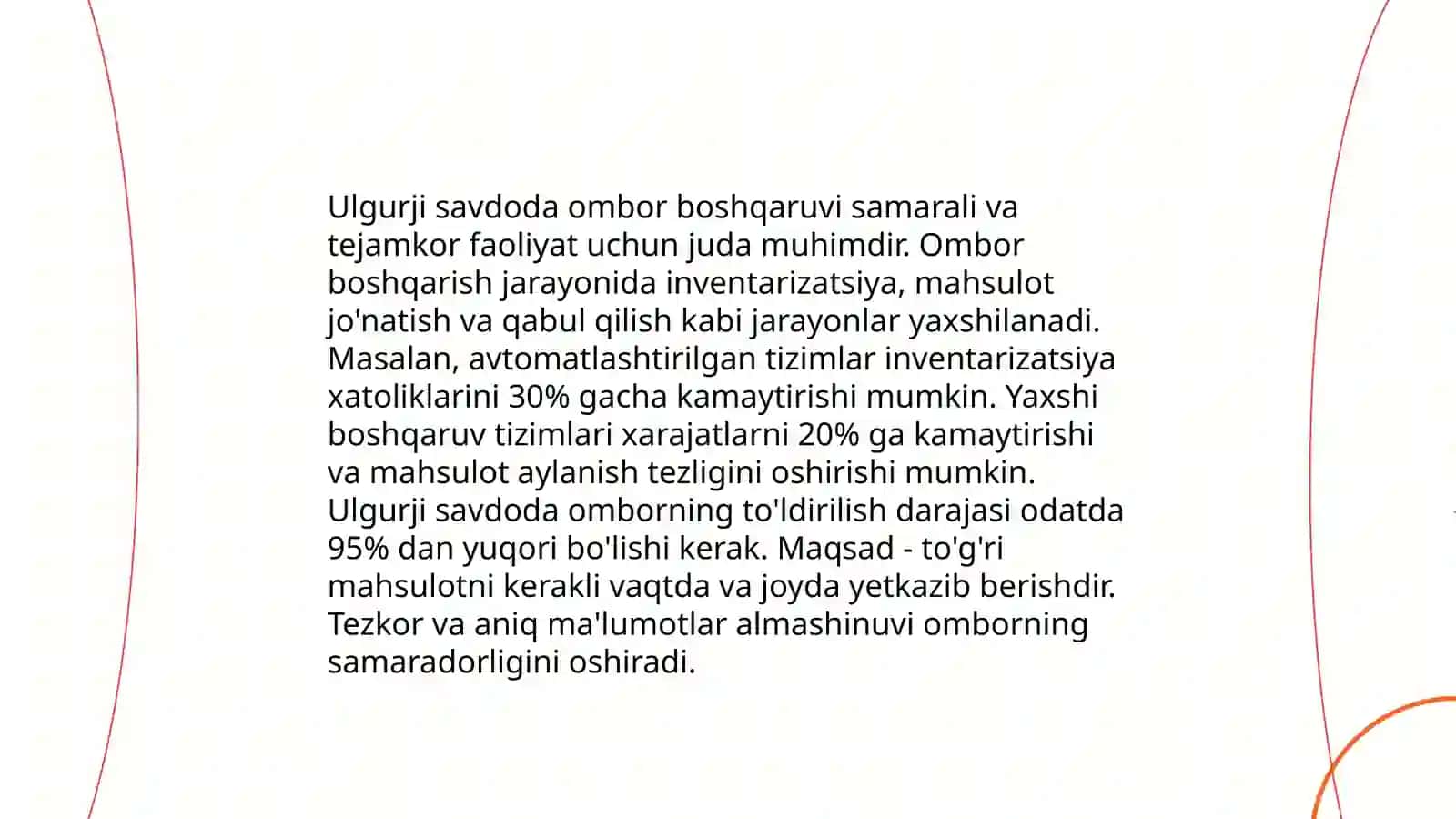 Ulgurji savdo vositalarida marketing strategiyalari 4