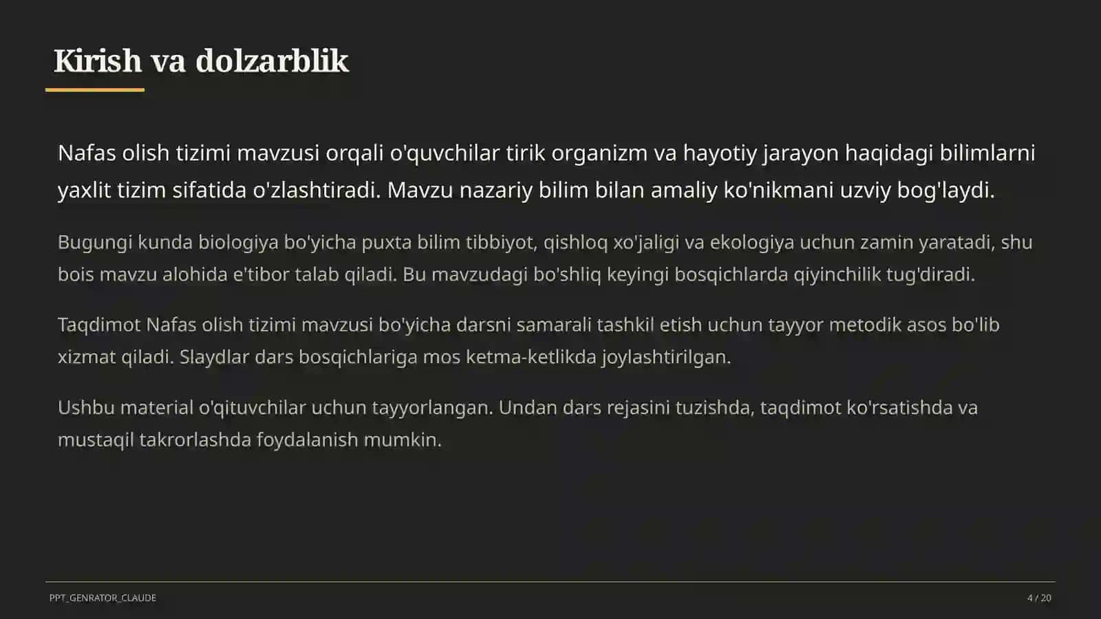 Nafas olish tizimi (8-sinf) 4