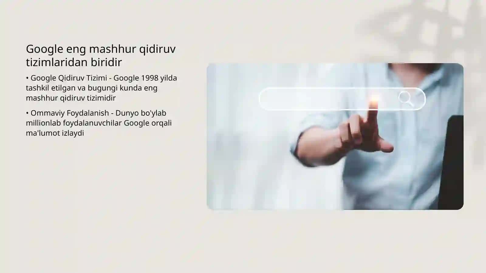 Internetda qidiruv tizimlari va protokollar 4