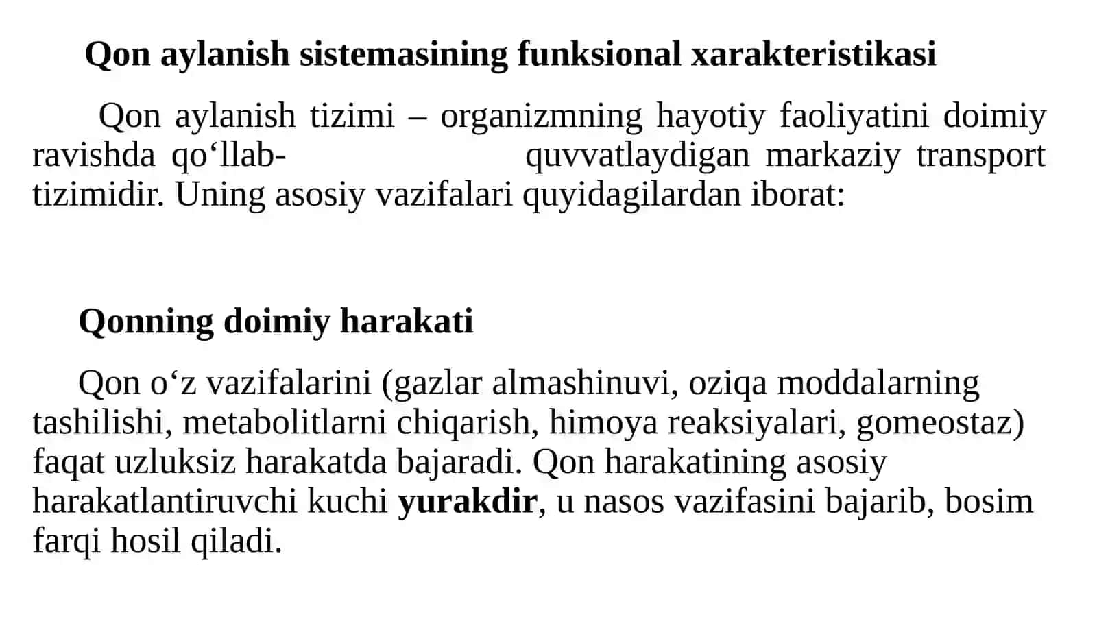 Yurak-qontomirlar fiziologiyasi 4