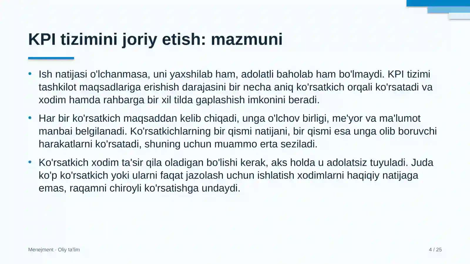 turoperatorlik kompaniyalarida asosiy samaradorlik ko'rsatkichlarini kpi joriy etish 4302 4