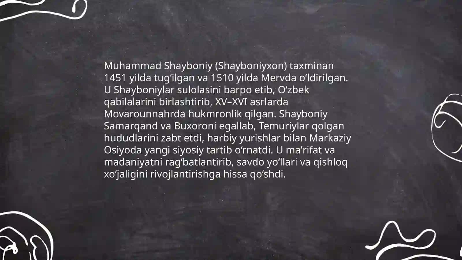 Shayboniyxonlar 4