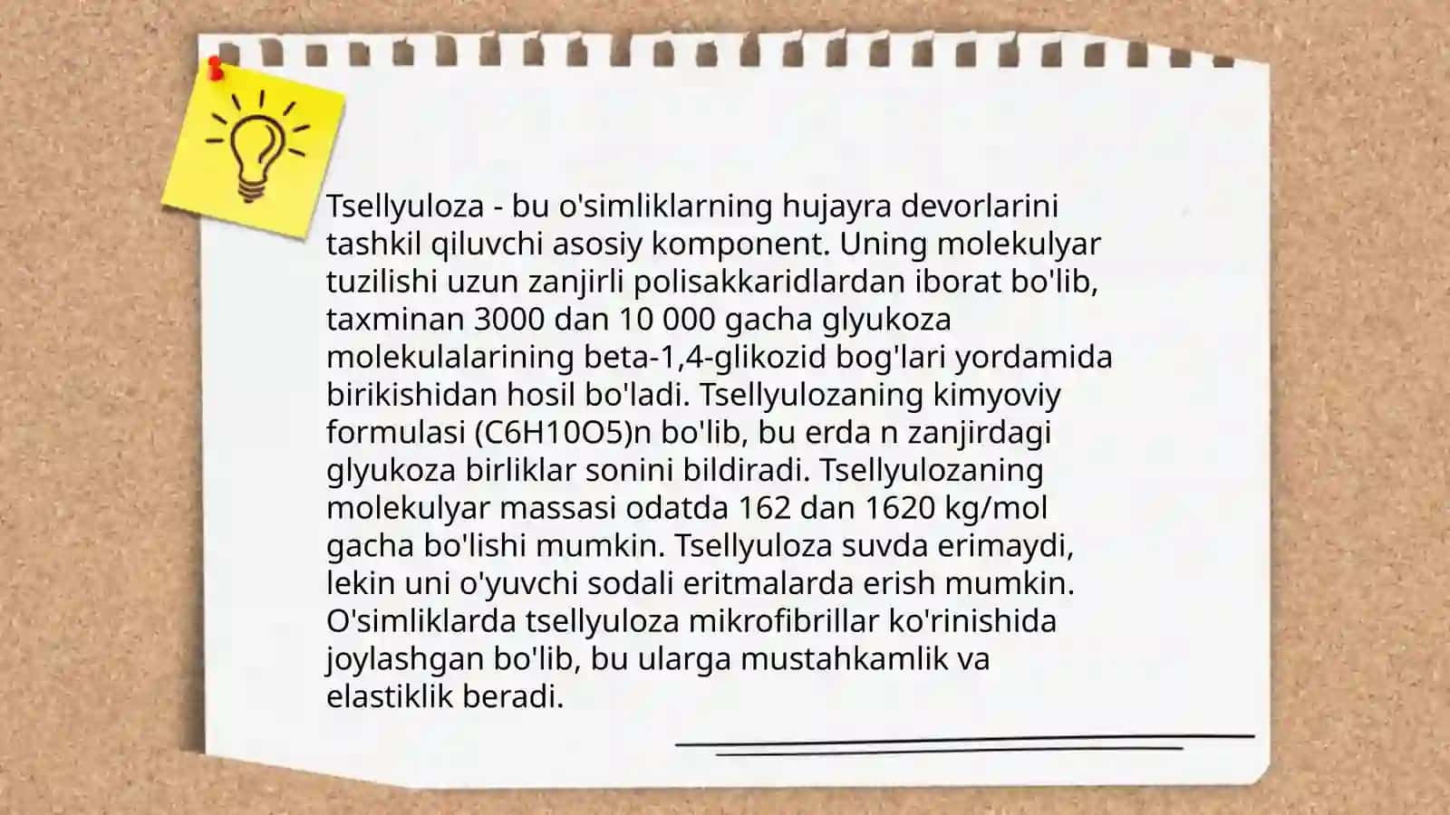 Tsellyulozani qayta ishlash nazariy asoslari 4