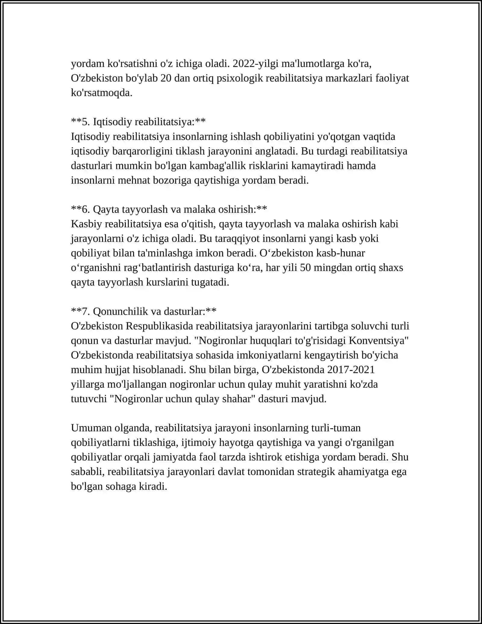 Reabilitatsiya Haqida Tushuncha 4
