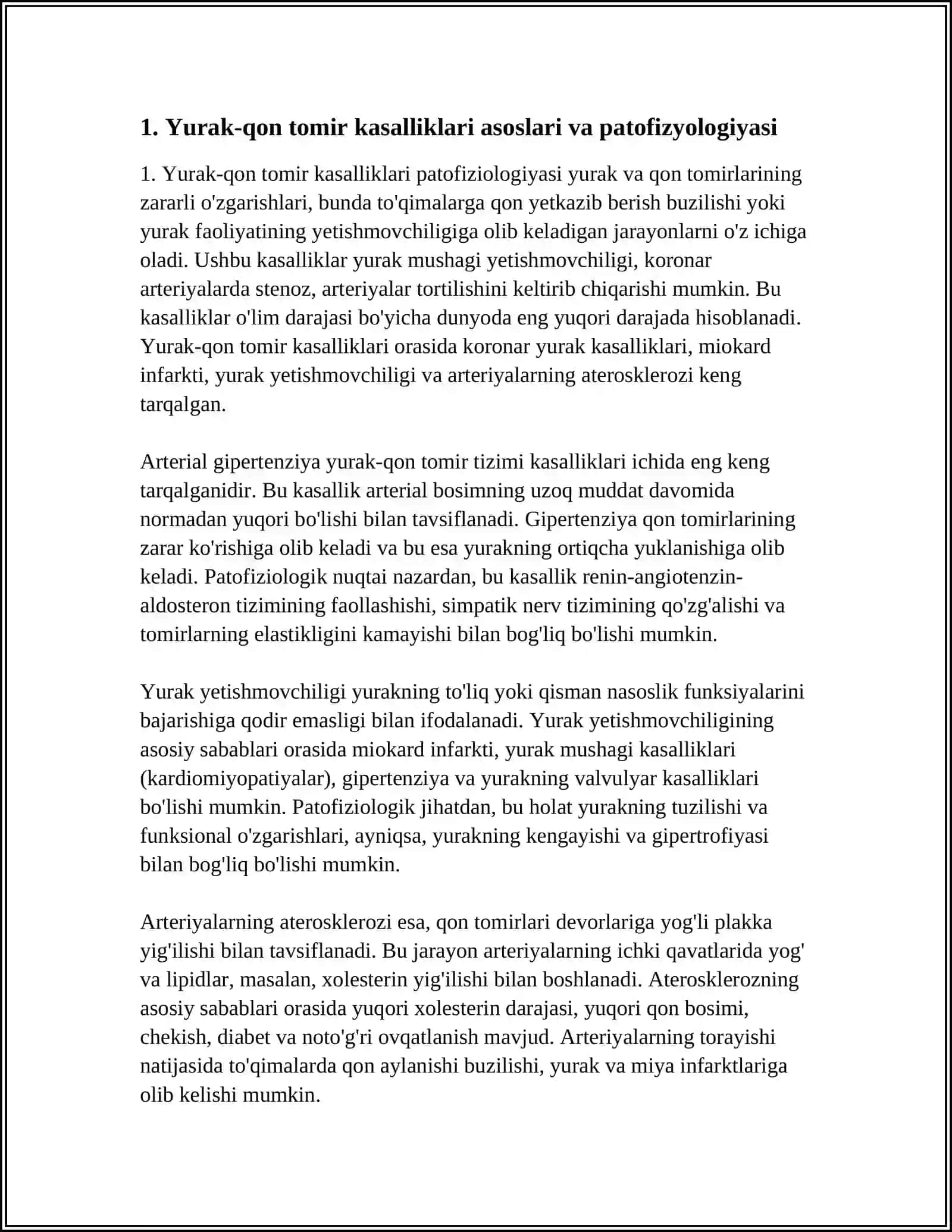YURAK -QON TOMIR TIZIMI KASALLIKLARI 4