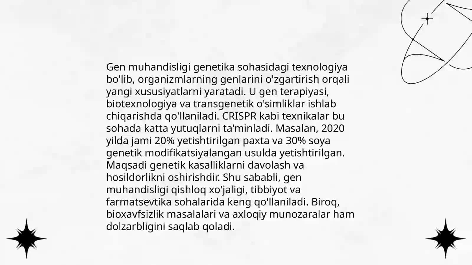 Gen muhandisligining rivojlanish tarixi 4