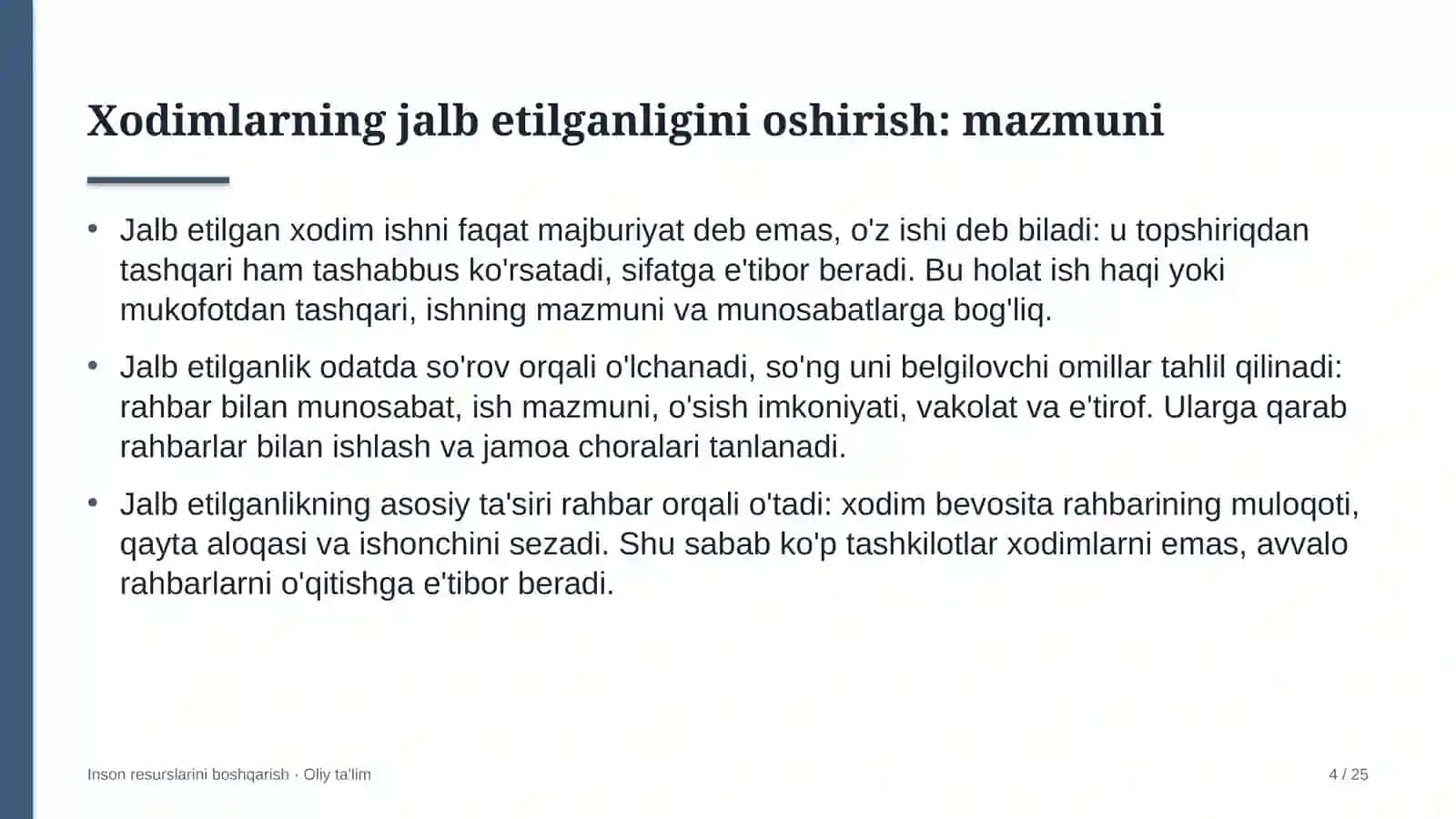 Advokatlik byurolarida xodimlarning jalb etilganligini oshirish 4